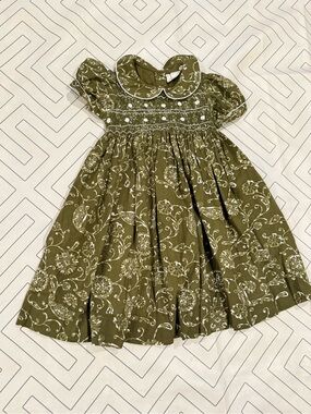 Julia Amory Green Floral Dress